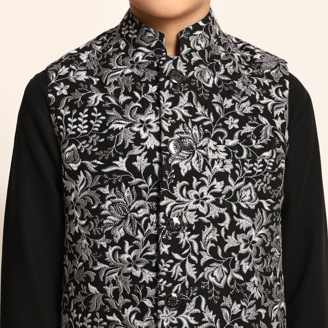 Noir Grey Jacket Set