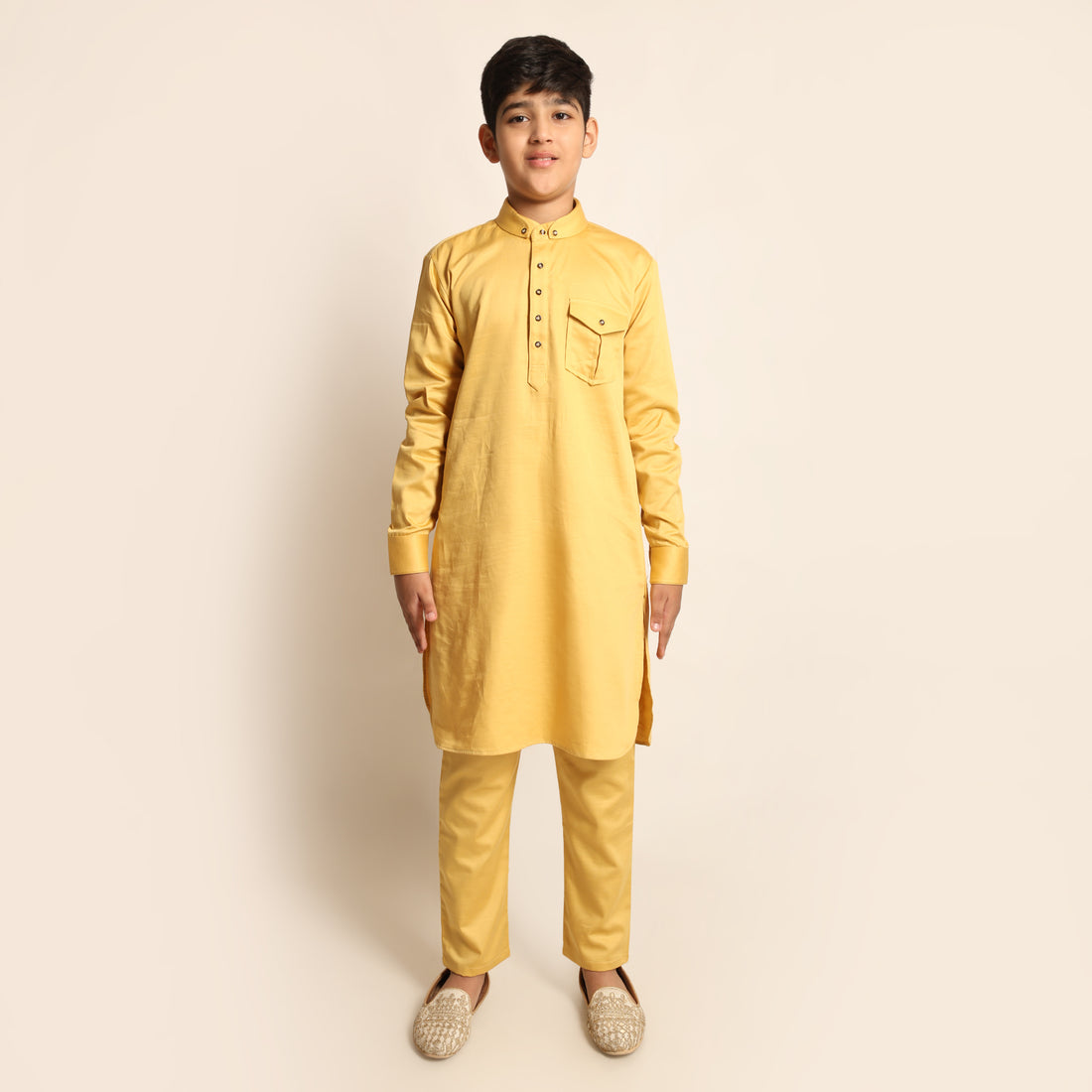 Gold Pathani Set