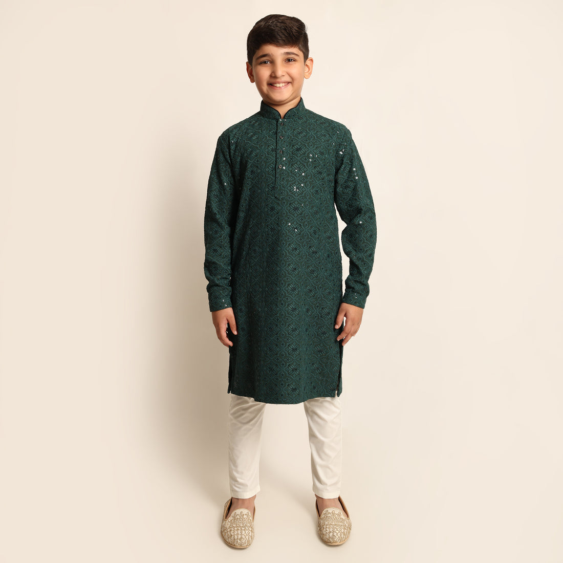 Starlight Green Kurta Set